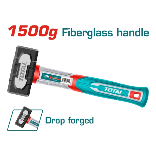 Maceta 1500g Mango De Fibra De Vidrio Total Thsth61500 - Imagen 3