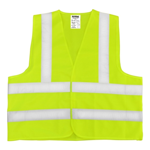 Chaleco Obra Moto Reflectivo Fluorescente Total Tsp503 - Imagen 4