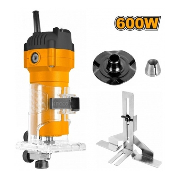 Router Fresadora Manual 600w Ingco Plm6001 - Imagen 2