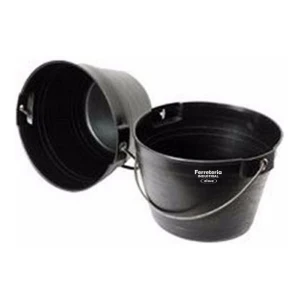 Balde Albañil Super Reforzado Pvc Manija 8mm Elsue