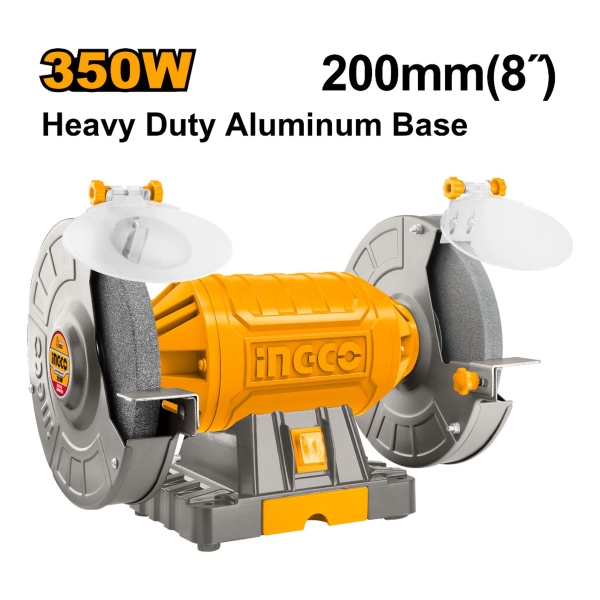Amoladora De Banco 8 2950rpm 350w Ingco Bg83502 - Imagen 3
