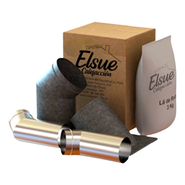 Kit Complemento Codos Calefactor P/pared