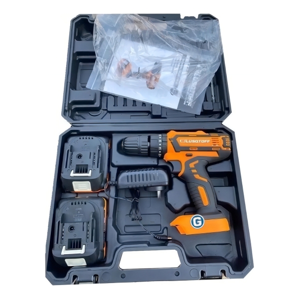 Taladro Percutor Atornillador 18v De 10mm Lüsqtoff C/bat - Imagen 6