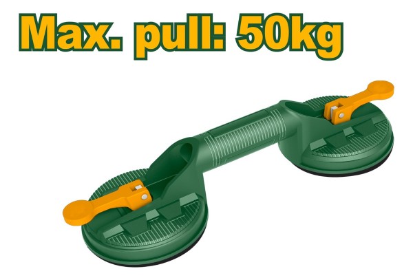 Ventosa Manual Doble 50kg Jadever Jdkr1g50 - Imagen 2