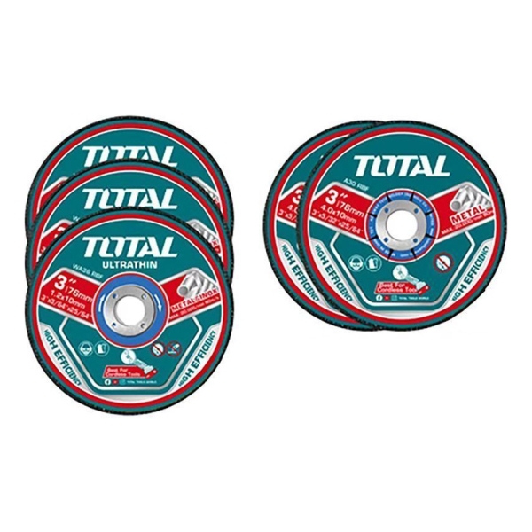 Set 5 Discos 3 - 73mm Para Mini Amoladora Total Tac303768