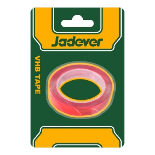 Cinta Doble Faz Transparente Jadever - Imagen 3