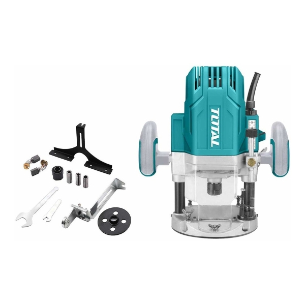 Router 1600w - Fresadora De Mano -trompo 1/4-1/2-6-8