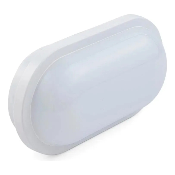 Aplique Luminaria Tortuga Oval Exterior Con Led 15w Luz Fría - Imagen 3