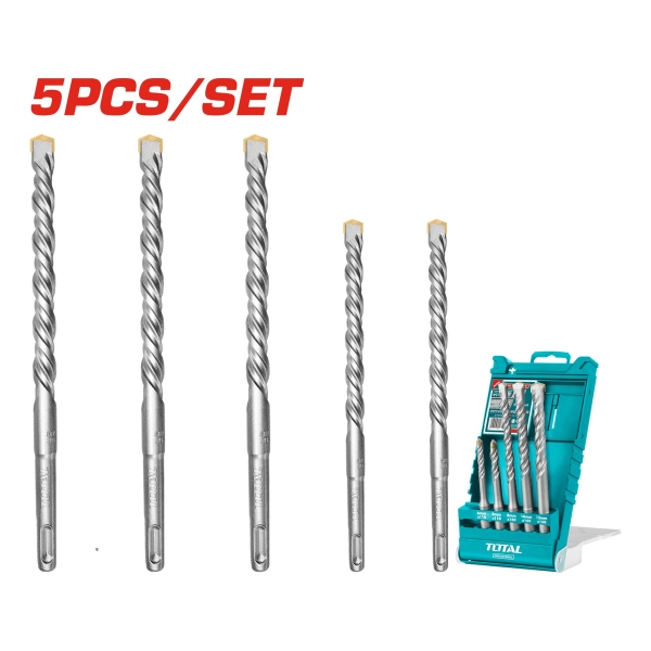 Juego De Mechas 5pcs Para Concreto Total Tac190501 - Imagen 3