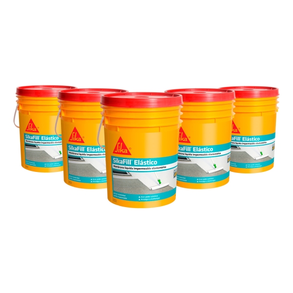 Membrana Liquida 20 + 20 Kg Pintura Sikafill Elastico Sika - Imagen 5