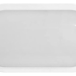 Aplique Luminaria Tortuga Oval Exterior Con Led 15w Luz Fría