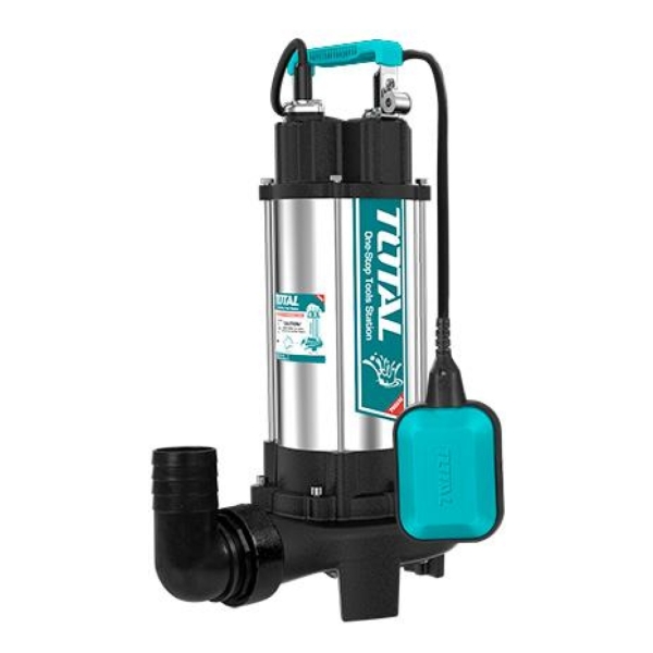 Bomba Pozo Negro Con Triturador 1500w 2hp Total Twp7150026 - Imagen 3