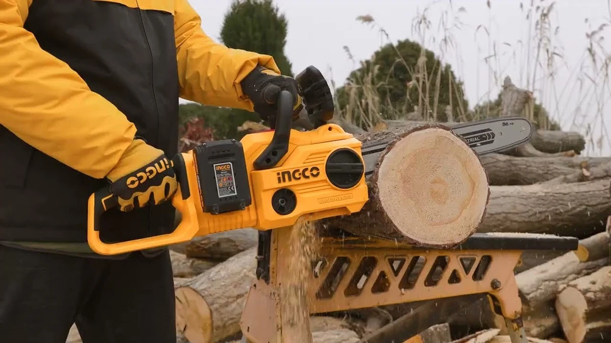 Motosierra A Bateria 40v P20s 16 C/bat C/carg Ingco - Imagen 4