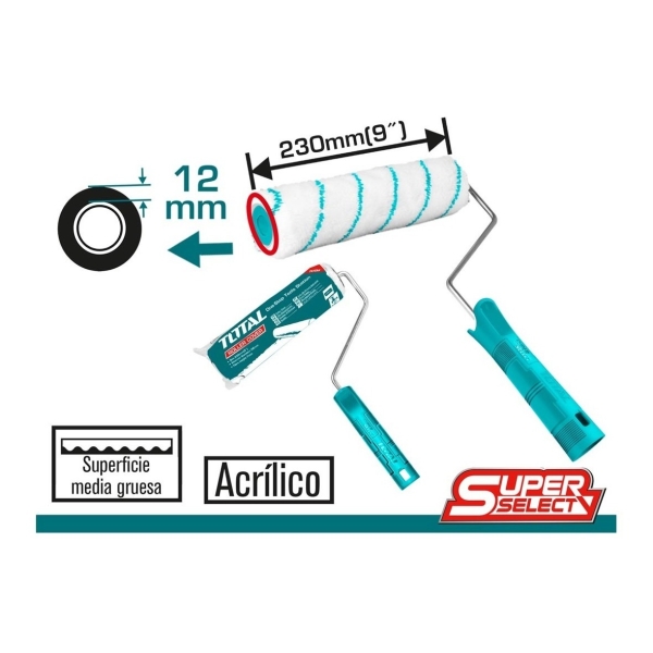 Rodillo 23cm Antigoteo Total Tht85096 - Imagen 2