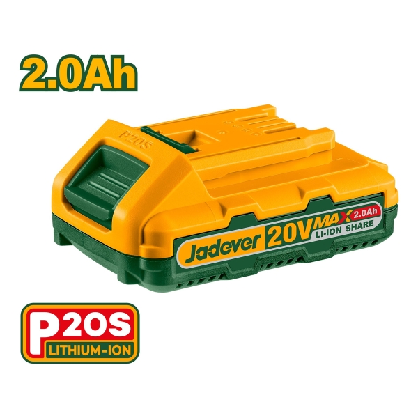 Bateria 20v 2ah Linea P20 Jadever Jdlbp520 - Imagen 2