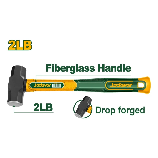 Martillo Mazo 2lb Jadever Jdhm4302 - Imagen 3