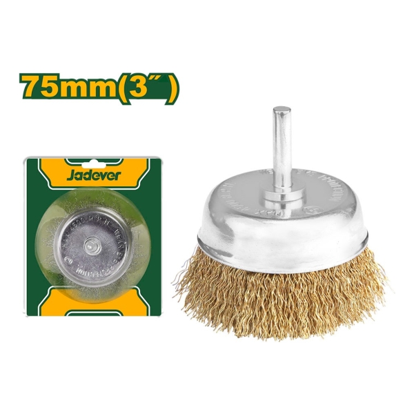 Cepillo Copa P Taladro 75mm Jadever Jdce3401 - Imagen 3