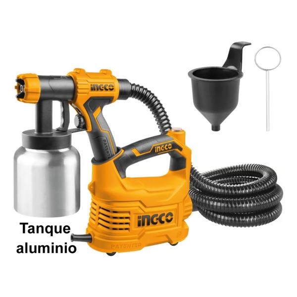 Equipo Pintar Tacho Aluminio 500w Ingco Spg5008-2 - Imagen 4