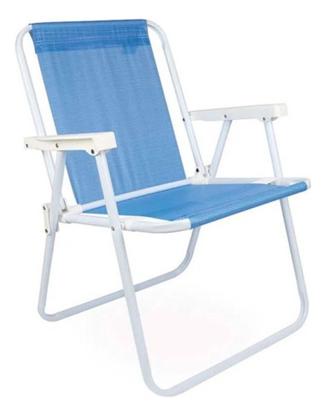 Silla Plegable Alta Mor Acero Varios Colores 2002 Elsue