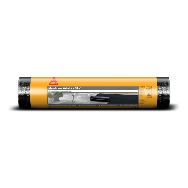 Membrana Asfaltica Sika 4mm 40kg Aluminizada Polietileno
