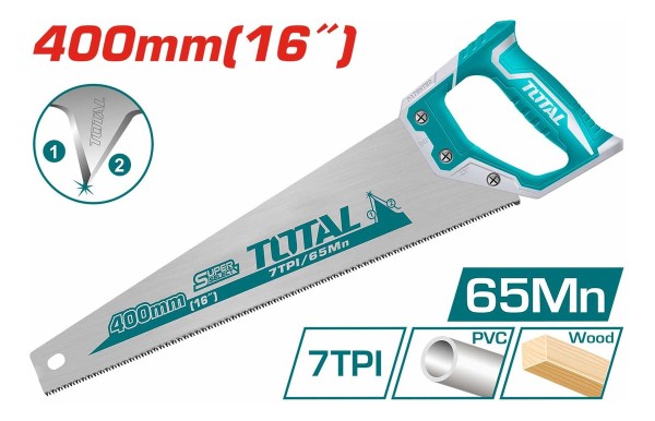 Serrucho Carpintero Mango De Fibra 16 Pulgadas Tht55400 - Imagen 2