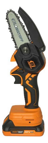 Mini Motosierra Con 2 Baterias Cargador Cadenas 18v Lusqtoff - Imagen 2