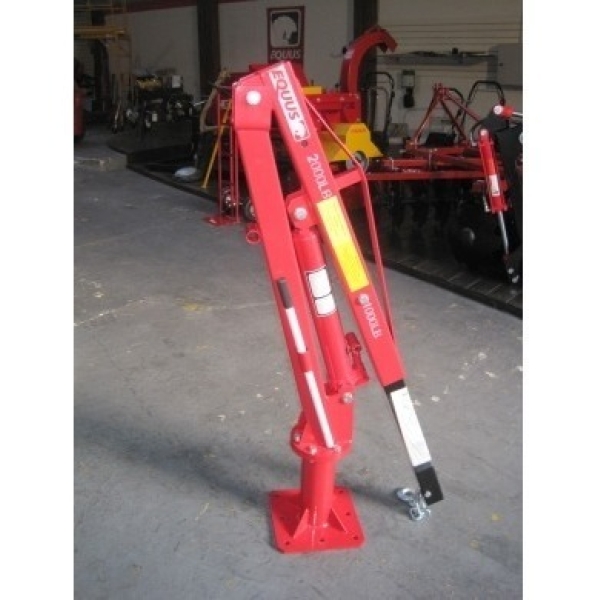 Guinche O Grua Giratoria Para Camion O Camioneta 900kg Equus - Imagen 2
