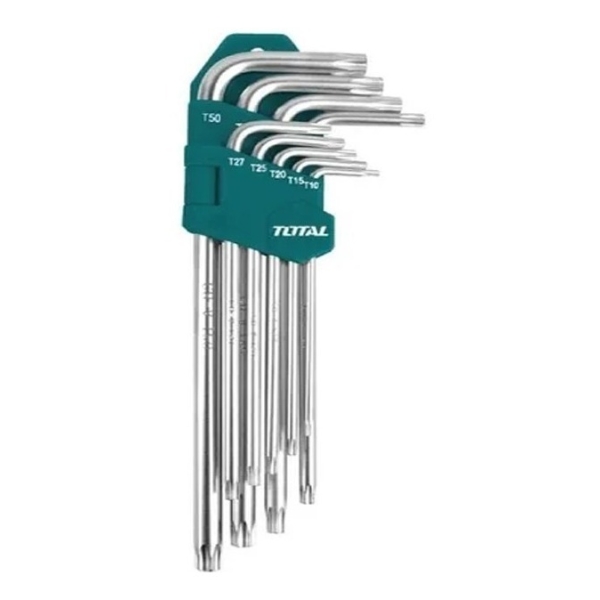Set 9 Llaves Torx Total Cromo Vanadio Tht106391 Industrial