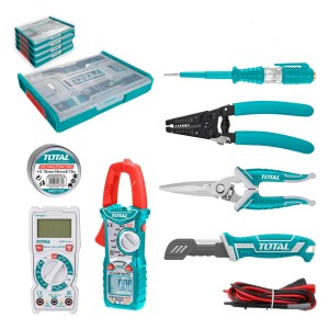 Juego De Herramientas Electricista Total 7pcs Thktv02t071