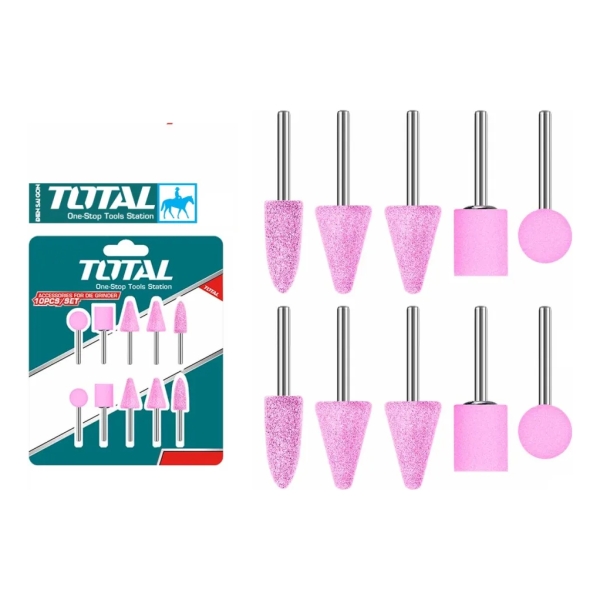 Accesorios Para Mini Torno 10 Piezas Total Takb1012 - Imagen 3