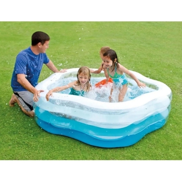 Piscina Infantil Inflable Estrella Intex, 56495 185x180x53 - Imagen 2