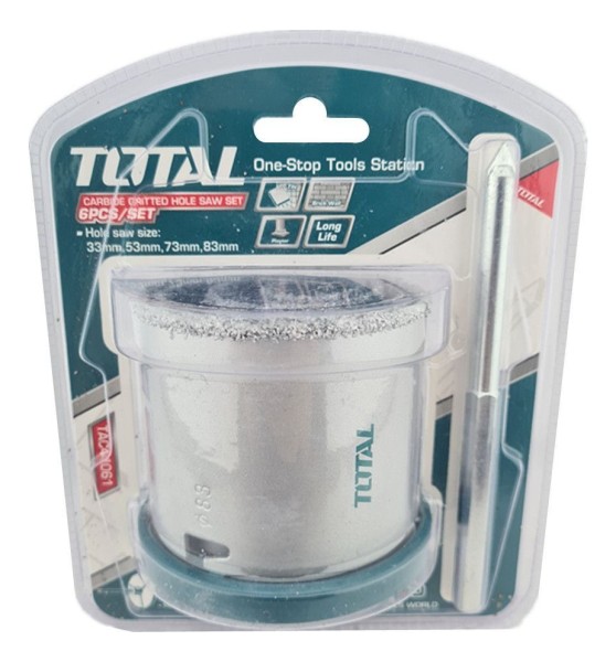 Sierra Copa Diamantada Juego X6pcs Total (tac44061) - Imagen 3