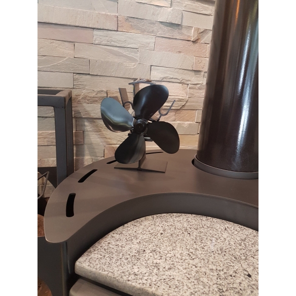 Ventilador Difusor Calor Calefactor Estufa Automático 4asp - Imagen 5