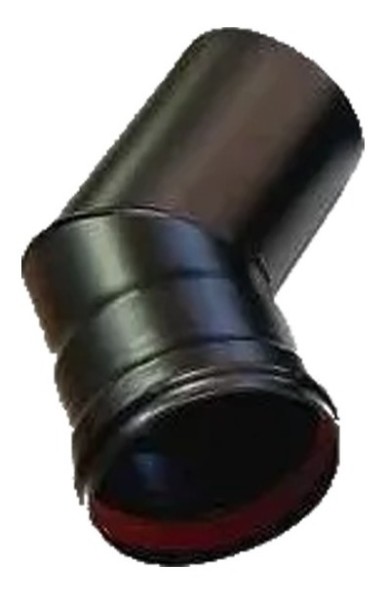 Codo 45 Grados Para Estufa Calefactor A Pellet