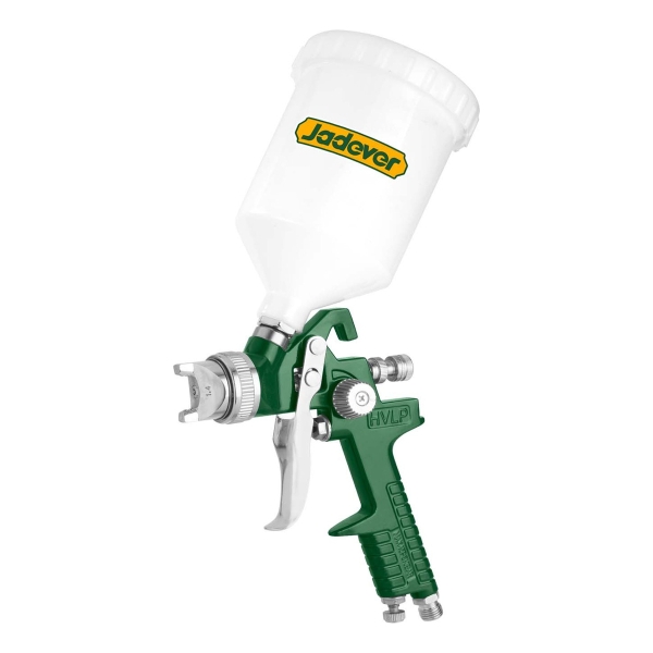 Pistola De Pintar Hvlp 600cc Tacho Plastico Jadever Jdga1506