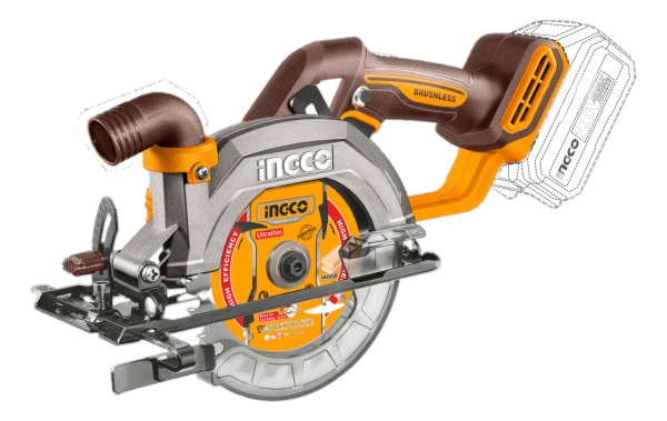 Sierra Circular 20v 140mm Brushless Ingco Csli14021 C/bat. - Imagen 2