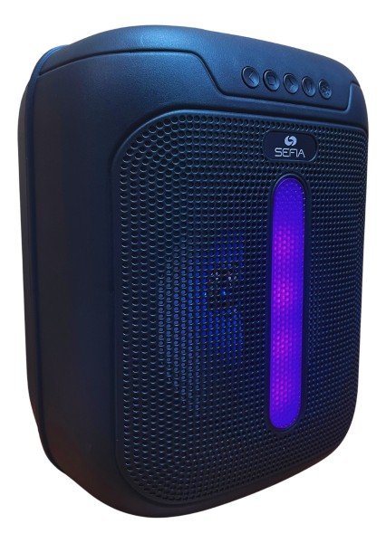 Parlante Bluetooth Usb Fm Rgb Ligth Bateria Litio Partybox - Imagen 4