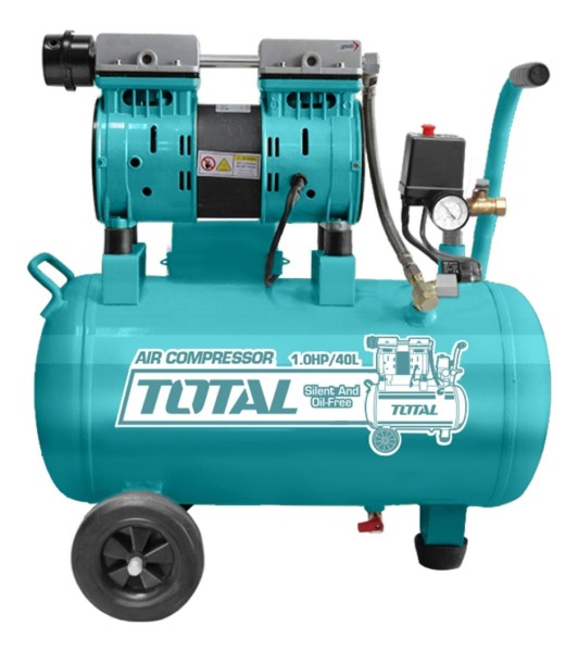 Compresor Aire 40lts Libre Aceite Total Tcs1075402 18 Meses - Imagen 3