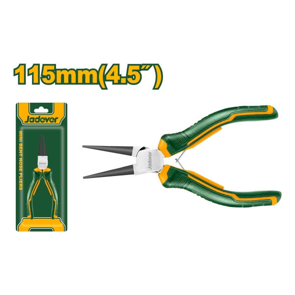 Pinza Punta Larga 4.5 Pulgadas Redonda Jadever Jdpl0956 - Imagen 2