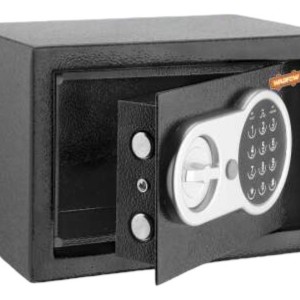Caja Fuerte Digital 11l Super Resistente Color Negro