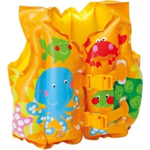 Chaleco Inflable Tropical Infantil 3a5 Años Intex 59661