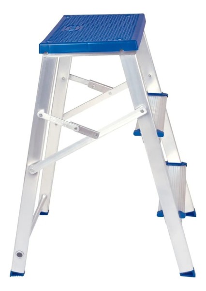 Escalera Banqueta Mor De Aluminio 3 Escalones 121245107 - Imagen 3