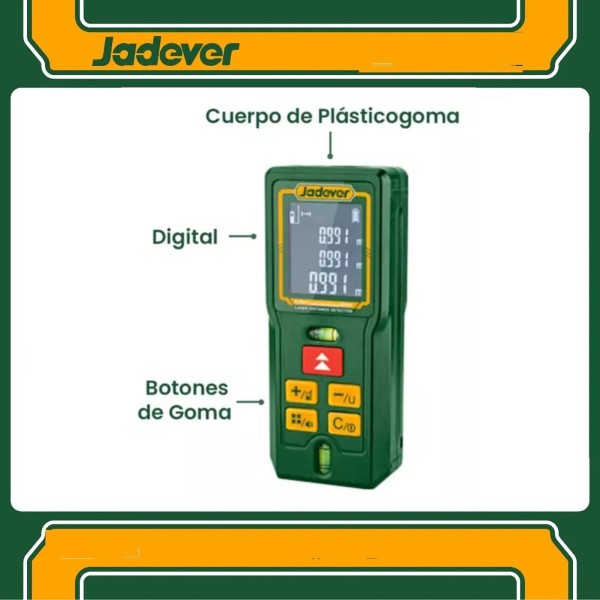 Medidor De Distancia 60m Jadever Jddl1506 - Imagen 3