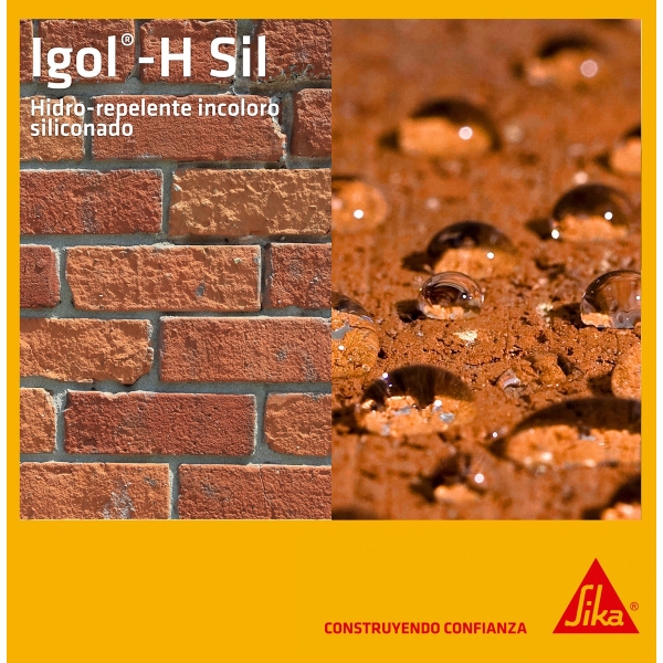 Impermeabilizante Siliconado Ladrillos Igol-h-sil 1 Lt Sika - Imagen 3