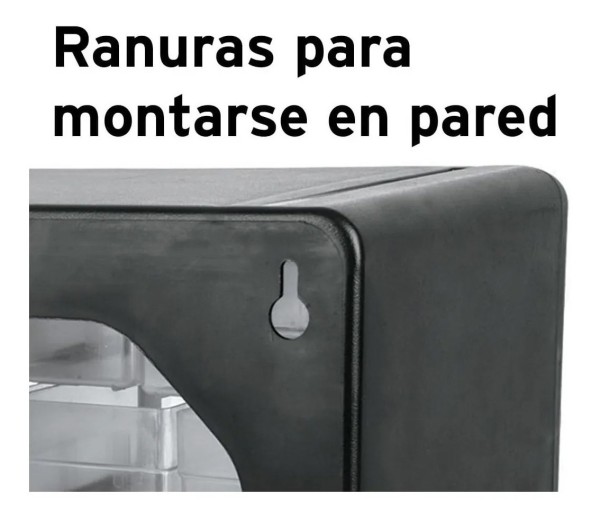 Caja Herramientas 64 Cajones Organizadores De Mesa Plastico - Imagen 3