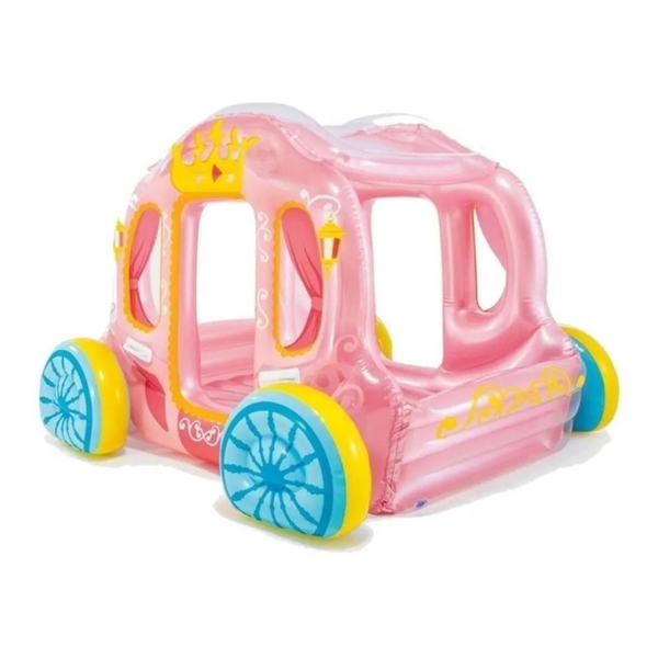 Carruaje De Princesa Inflable Para Montar Intex 56514 - Imagen 2