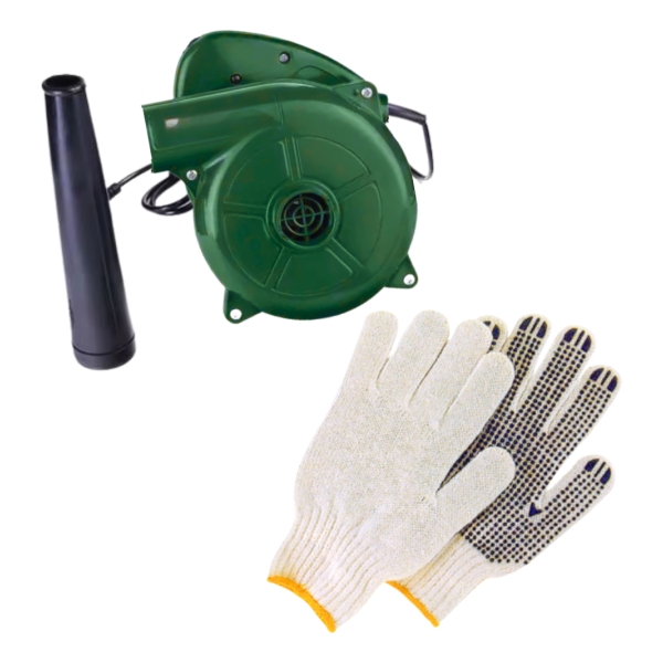 Sopladora Aspiradora 400w De Jardin Patio Hojas + Regalo - Imagen 3