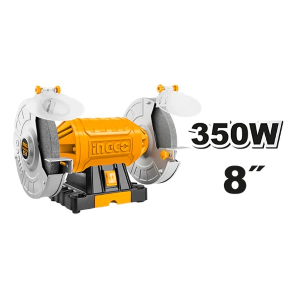 Amoladora De Banco 8 2950rpm 350w Ingco Bg83502 - Imagen 2