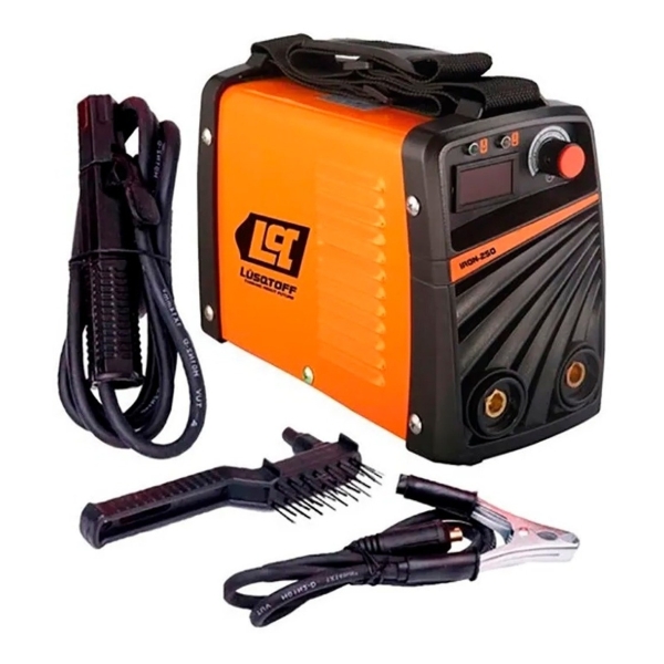 Soldadora Inverter Mma Inverter 180a + Escuadras Lusqtoff - Imagen 3