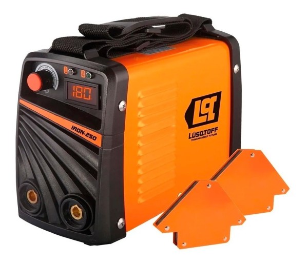 Soldadora Inverter Mma Inverter 180a + Escuadras Lusqtoff